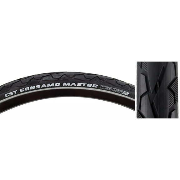 CST Sensamo Master Tire 700 x 38 Clincher Wire Black Double Breaker