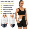thumbnail image 3 of Women Sauna Sweat Pants Training Leggings Gym Fitness Exercise Capri Pants Workout Hot Thermo Body, 3 of 9