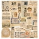 thumbnail image 4 of Vilikya Vintage Junk Journal Supplies Papel decoupage teñido de café para adornos de álbumes de recortes Papel artesanal para accesorios de diario Bill envejecido Fotografía antigua Medios mixtos para, 4 of 5