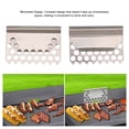 thumbnail image 3 of Grill Food Mesh Screen, Easy To Clean Grill Food Trap Wide Compatible  For Grill, 3 of 8