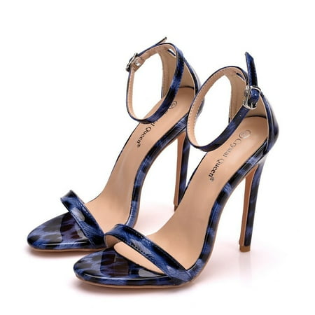 

Njoeus Women s Ladies Fashion Leopard A Word With Thin High Heels Shoes