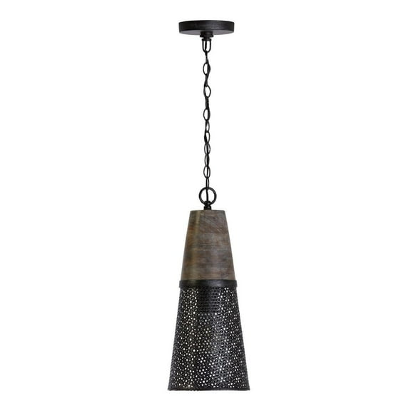 19.5 Inch 1 Light Pendant In Urban/Industrial Style 7.75 High By 19.5 Wide-Barn House Finish    -Traditional Installation Capital Lighting