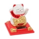thumbnail image 5 of Adornos solares de gato de la suerte con sensor de energía luminosa y movimiento automático, decoración para el hogar, el coche y la oficina, regalo blanco., 5 of 14