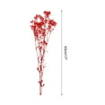thumbnail image 2 of Secas bebés Aliento Flores 17 Pulgadas Rojo Natural bebés Aliento Ramas para Boda Fiesta Casa Decoración 1uds, 2 of 6