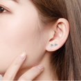 thumbnail image 4 of 4 Count Self Ear Piercing Gun Kits inside Piercing Earrings Disposable Safety 1/100 With Moment Tool With Ear Stud Pierce Kit 253+253, 4 of 5