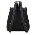 thumbnail image 3 of Montana West Small Backpack for Women Vegan Leather Mini Backpack Purse for Women Colorblock Backpack Cute Convertible Shoulder Bag, Cow-Black, 3 of 7