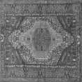 thumbnail image 1 of Ahgly Company Indoor Square Persian Gray Traditional Area Rugs, 5' Square, 1 of 1