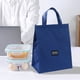 thumbnail image 1 of Xihbxyly Bolsa Térmica para Almuerzo, Diseño de Bolsillo de Malla, Bolsillo Frontal, Ideal para Picnics, Viajes, Color Azul, Tela Oxford, 25 X 28 X 17 Cm., 1 of 6