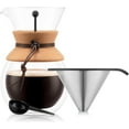 thumbnail image 2 of Bodum Cafetière à Double Paroi de 8 Tasses avec Poignée en Liège, 34 oz, 2 of 6