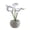 White, variant on Artificial Flower Night Light, Flower Table Lamp, Mini Ceramic Pot LED Light, USB Powered, for Bedroom, Desk, Home Decor, Purple