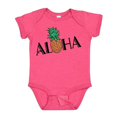

Inktastic Aloha- with Pineapple Gift Baby Boy or Baby Girl Bodysuit