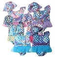 thumbnail image 3 of Ropa de muñeca de para y accesorios de muñeca americana de 18 pulgadas, incluidos trajes gorro de natación Bañador Rosa Hugo Traje de baño de muñeca de 18 pulgadas, 3 of 4