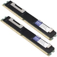 thumbnail image 2 of AddOn AM400D2R3/4G x2 HP 404122-B21 Compatible Factory Original 8GB (2x4GB) DDR2-400MHz Registered ECC Dual Rank 1.8V 240-pin CL3 RDIMM, 2 of 2