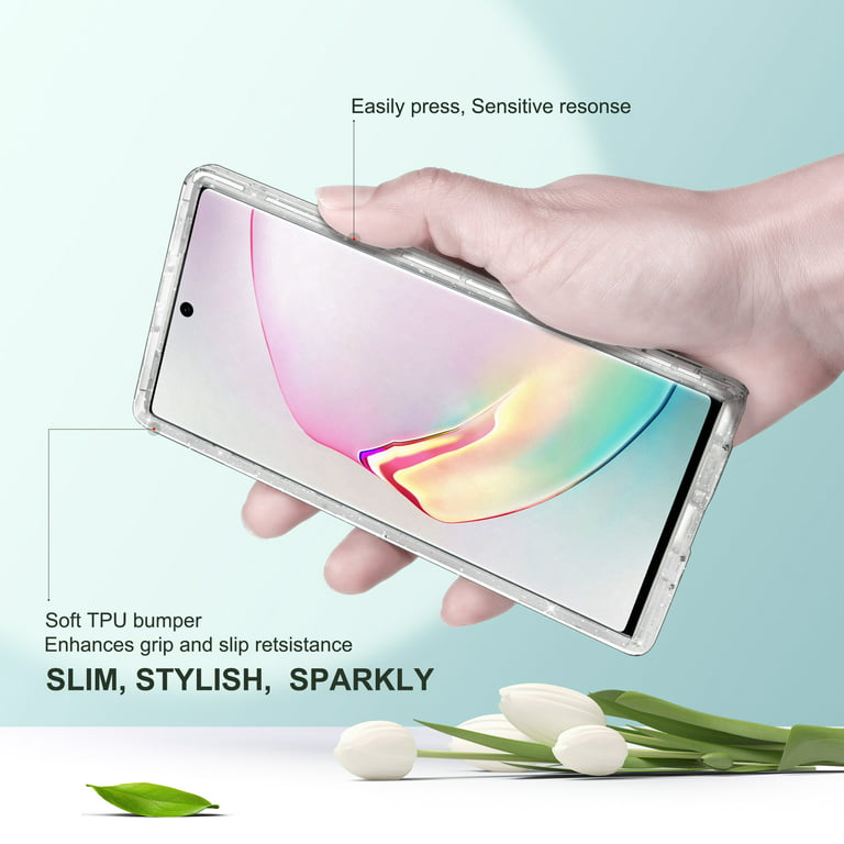 ULAK Samsung Galaxy Note 10 Plus Case, Heavy Duty Shockproof