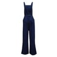 thumbnail image 4 of IROINNID Sleeveless Jumpsuit For Women Full-Length Casual Jeans Long Denim Wide Legs Jumpsuit Trousers Clubwear Rompers Jumpsuit, 4 of 6