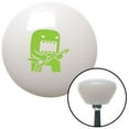 thumbnail image 1 of American Shifter  Green Domo Jammin White Retro Shift Knob with M16 x 1.5 Insert Shifter Auto Manual, 1 of 1