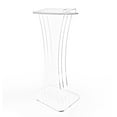 thumbnail image 1 of FixtureDisplays® Podium, Clear Ghost Acrylic, Pulpit, Lectern - 1803-1 Easy Assembly Required, 1 of 5
