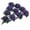 Purple, variant on 10pcs 1/150 N Scale Trees Model Train Forest Diorama Scenery Layout Scene #6