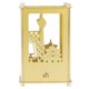 thumbnail image 4 of Portalápices de metal, fácil montaje, chapado en oro, boca cilíndrica grande, contenedor multifuncional para bolígrafosChongqing Twin Towers, 4 of 5