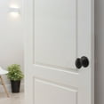 thumbnail image 6 of Matte Black Egg Dummy Door Knob, Universal Fit, Left and Right Hand Compatible, 6 of 10