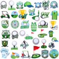 thumbnail image 1 of Iron On Patches Tigeen Golf Sports Green Grass, 48 unidades, 1 of 6