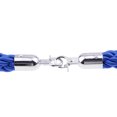 thumbnail image 3 of Twisted Barrier Rope Queue Nylon for Barrier Rope Posts Stands Exhibition Crowd 6.6ft Blue, 3 of 9