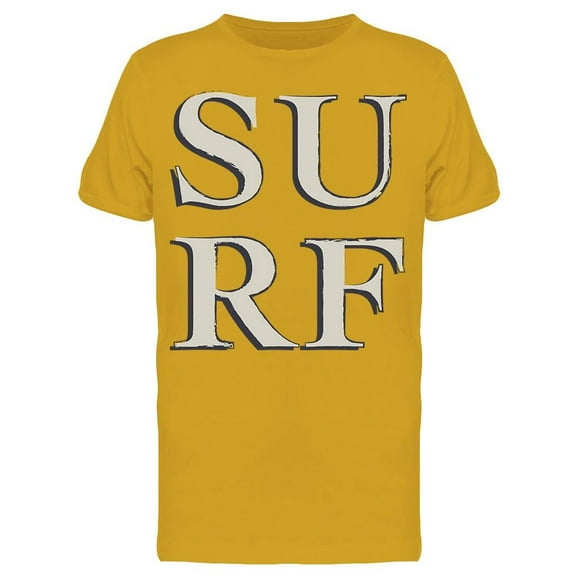 Slogan Surf Men's T-shirt