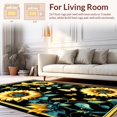 thumbnail image 2 of Ultra Soft Area Rug, Cozy Nature Inspired Design Elements, Non Slip, Stain Resistant, Washable Area Rugs for Living Room, Bedroom(Yellow, 6X9), 2 of 8