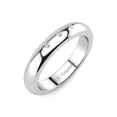 thumbnail image 2 of SuperJeweler 4MM Ladies and Mens .05ct Diamond Band in Titanium, Sizes 3.5 to 13.5 For Women and Men, 2 of 5