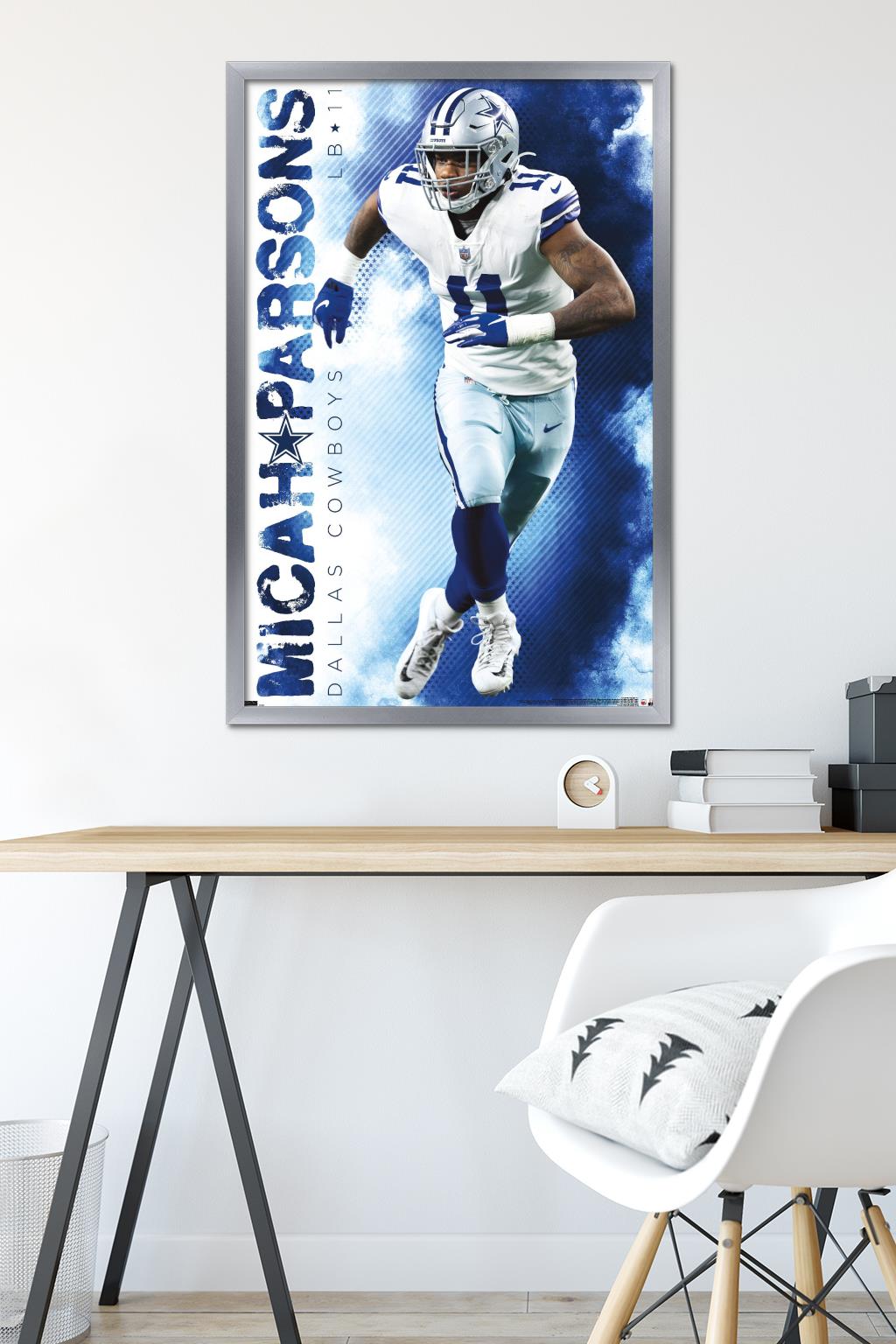NFL Dallas Cowboys - Micah Parsons 22 Wall Poster, 22.375" x 34" Framed