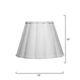 thumbnail image 3 of Scalloped 1-Light Wall Sconce White Linen, 3 of 7