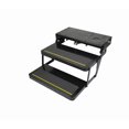thumbnail image 4 of Lippert Components Entry Step 3722862 Series 34; Double Electric Folding Step; 30 Inch Tread Width x 9 Inch Depth; With 7 Inch Rise; Up To 300 Pound Weight Capacity; Powder Coated/Heavy Gauge Steel, 4 of 4