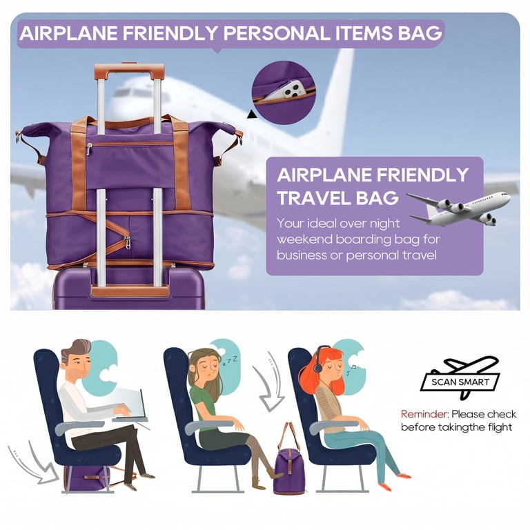 Joyway Travel Duffel Bag Set with Toiletry Bag photo 3