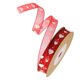 thumbnail image 2 of 1 rollo de cinta de poliéster de 10 m con estampado de corazones para envolver regalos de San Valentín (patrón 2), 2 of 5