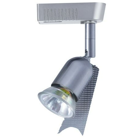 Voltage Track Lighting Fixture - Cal Lighting JT-937M 1-Light 50 Watt Low Voltage Track Fixture with Mesh Back Panel for JT Series Track Systems