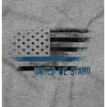thumbnail image 2 of United We Stand Blue Live Matter Flag Hoodie Sweatshirt Women Men Brisco Brands M, 2 of 6