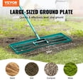thumbnail image 2 of VEVOR Lawn Leveling Rake, 30"x10" Level Lawn Tool, Heavy-duty Lawn Leveler with 78" Steel Extended Handle, Yard Leveling Rake Suit for Garden, Golf Lawn, Farm, 2 of 9