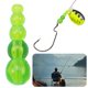 thumbnail image 2 of Cuentas Apiladas Pesca 50 Uds Ndcxsfigh Kits Fabricación Hilanderos Duraderos, 2 of 9