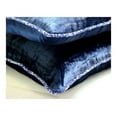 thumbnail image 3 of Sofa Cushion Cover, Navy Blue, Contemporary Solid Pillowcase, 12x12 inch (30x30 cm) Throw Pillow Cover, Velvet Square Pillow Case, Solid Color - Navy Shimmer 12" x 12" (Pack of 1), 3 of 6