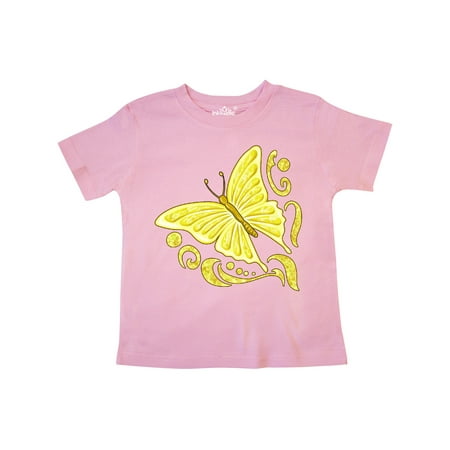 

Inktastic Lemon butterfly Gift Toddler Boy or Toddler Girl T-Shirt