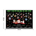 thumbnail image 2 of RKSTN Santa Wallpaper Christmas Wall Stickers Home Decor, 2 of 6
