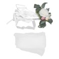 thumbnail image 4 of Flowersfor Chair,Chair Back Flower Simple Artificial Flowers Wedding Aisle Decorations Seamless Integration, 4 of 12