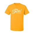 thumbnail image 2 of Wild Bobby, Yay Sports Do the Things Get the Points Father's Day Men's Tee, Gold, 5X-Large, 2 of 6