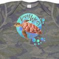 thumbnail image 4 of Inktastic Key West, Florida Swimming Sea Turtle with Bubbles Boys or Girls Baby Bodysuit, 4 of 5