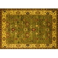 thumbnail image 1 of Ahgly Company Indoor Rectangle Oriental Yellow Industrial Area Rugs, 2' x 4', 1 of 4