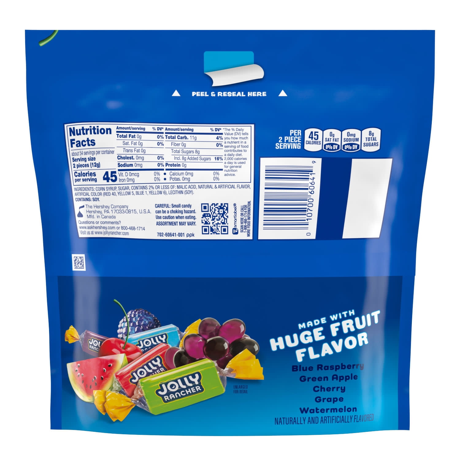 JOLLY RANCHER Original Fruit Flavored Hard Candy Bag, 22.7 oz