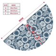 thumbnail image 3 of Yiaed Sunflowers Print Christmas Tree Skirt , Tree SkirtsTree Mat for Christmas Winter Holiday Indoor Decorations-48", 3 of 7
