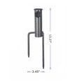 thumbnail image 2 of Myard Patio Ground Sand Beach Umbrella Steel Anchor Diameter 1-3/8 Inches (35mm) Two Forks, 2 of 3