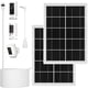 thumbnail image 1 of Panel solar iTodos de 7 W, cable USB-C impermeable de 3 m, paquete de 2 unidades, 1 of 8