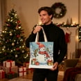 thumbnail image 1 of RKSTN Christmas Canvas Handbag Christmas Gift Bag A, 1 of 5